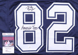 Mike Renfro Signed Dallas Cowboys Jersey Inscribed "America's Team" (JSA COA) WR