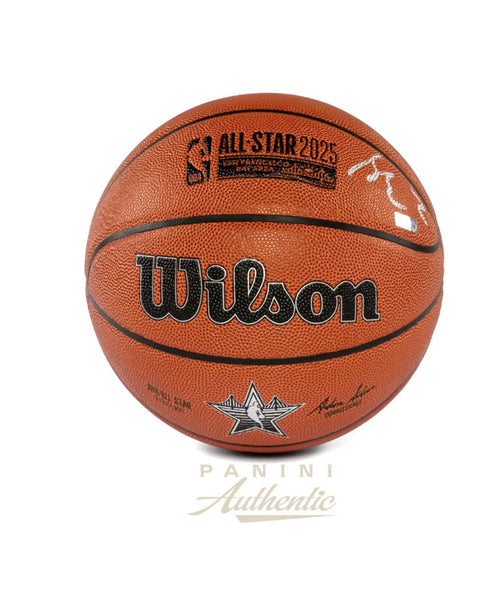 Shai Gilgeous-Alexander Signed 2025 NBA All-Star Replica Ball Panini