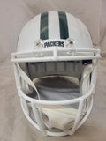 JORDAN LOVE SIGNED GREEN BAY PACKERS F/S ALTERNATE SPEED REPLICA HELMET BECKETT