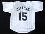 Gordon Beckham Signed Chicago White Sox Jersey (JSA) Sox 2nd Baseman 2009 - 2015