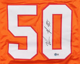 Vita Vea Signed Tampa Bay Buccaneers Throwback Creamsicle Jersey (Beckett) N.T.