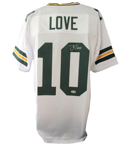 Jordan Love Signed/Auto Packers Custom Football Jersey Beckett Witness 208917