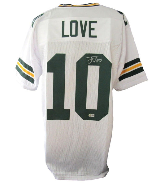 Jordan Love Signed/Auto Packers Custom Football Jersey Beckett Witness 208917
