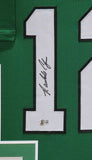 FRAMED PHILADELPHIA EAGLES RANDALL CUNNINGHAM AUTOGRAPHED JERSEY BECKETT HOLO
