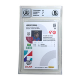 Lamine Yamal Signed 2023-24 Panini Megacracks #108BIS Rookie Card - BGS 8 AUTO 9