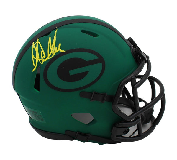 Sterling Sharpe Signed Green Bay Packers Speed Rave NFL Mini Helmet