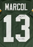 CHESTER MARCOL Signed Replica Green Jersey - Green Bay Packers - JSA