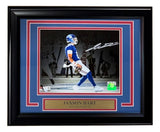 Jaxson Dart Autographed Signed Framed 8x10 New York Giants Photo Fanatics