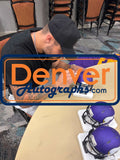 Blake Cashman Autographed Minnesota Vikings Mini Helmet Beckett Witness 52833