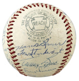 1956 Yankees (27) Berra, Ford, Rizzuto, Bauer Signed Oal Baseball PSA