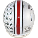 Jonathon Cooper Autographed Ohio State Buckeyes Mini Helmet Insc Beckett W 52841