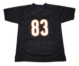 Eric All Jr. Signed Cincinnati Bengals Pro Style Black Jersey Beckett Witnessed