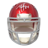 Ty Law New England Patriots Signed Riddell Flash Mini Helmet Pats Alumni