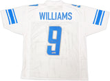 DETROIT LIONS JAMESON WILLIAMS AUTOGRAPHED WHITE JERSEY BECKETT WITNESS 222791