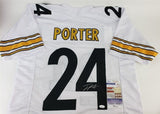 Joey Porter Jr Signed Pittsburgh Steelers Jersey (JSA COA) Ex Penn State D B