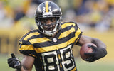 Jerricho Cotchery Signed Steelers Bumble Bee Jersey (Gridiron Legends) Receiver