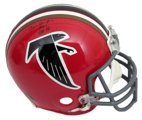Claude Humphrey HOF Signed Falcons Full Size Authentic Proline Helmet JSA 183189