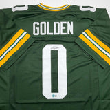 Autographed/Signed Matthew Golden Green Bay Green Jersey Beckett BAS COA