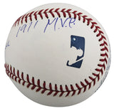 Athletics Vida Blue "71 Cy Young, 71 MVP" Signed OAL Baseball BAS #BU43403