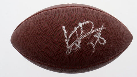 Warrick Dunn Signed NFL Football (JSA COA) Tampa Bay Buccaneers 3xPro Bowl R.B.