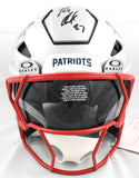 Rob Gronkowski Autographed New England Patriots F/S Axiom Helmet- Beckett W Holo