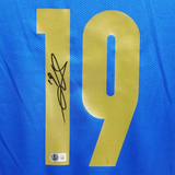 Leonardo Bonucci Signed Italy FC Home Soccer Jersey #19 with Beckett Witness