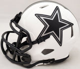 HERSCHEL WALKER AUTO COWBOYS LUNAR ECLIPSE WHITE MINI HELMET BECKETT QR 193846