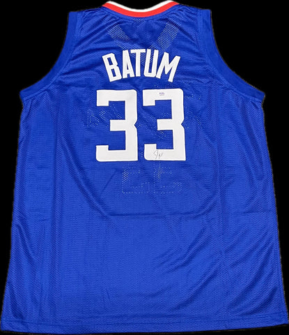 Nicolas Batum Signed Jersey PSA Los Angeles Clippers Autographed