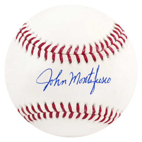 John Montefusco Signed Rawlings Official MLB Baseball - (SCHWARTZ COA)