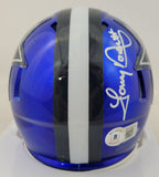 TONY DORSETT SIGNED DALLAS COWBOYS FLASH SPEED MINI HELMET BECKETT