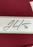 FRAMED Signed JT J.T. COMPHER 35x39 Colorado Maroon Jersey PSA COA