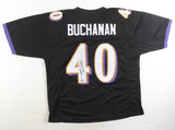 Teddye Buchanan Signed Baltimore Ravens Jersey (Beckett) Ex-Cal Golden Bears L.B