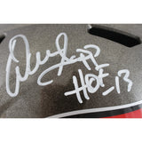 Warren Sapp Autographed Tampa Bay Buccaneers F/S Helmet Beckett Witness 50173