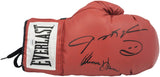 Sugar Ray Leonard & Thomas "Hitman" Hearns Signed Red Everlast Glove RH JSA
