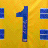Gianluigi Buffon Signed Parma Goalkeeper Soccer Jersey #1 with Beckett Witness