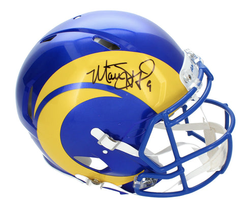 Matthew Stafford Autographed Los Angeles Rams Authentic Speed Helmet Beckett
