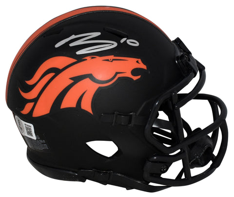 BO NIX AUTOGRAPHED DENVER BRONCOS ECLIPSE SPEED MINI HELMET BECKETT