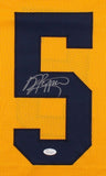 Jabrill Peppers Signed Michigan Wolverines Jersey (JSA COA) Patriots Safety