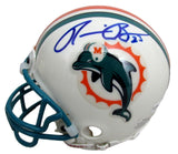 Ronnie Brown Signed/Autographed Dolphins Mini Football Helmet JSA 213133