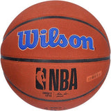 RJ Barrett New York Knicks Signed Wilson Team Logo Basketball