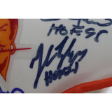 Lee Roy Selmon +4 Tampa Bay Buccaneers Signed 75-96 Mini Helmet Beckett 57261