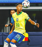 Savinho Signed Brazil National Team Jersey (Beckett) Winger / Manchester City FC