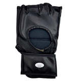 Autographed/Signed Tony Ferguson Black UFC MMA Glove Beckett BAS COA