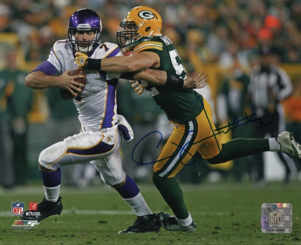 Packers Super Bowl Champ CLAY MATTHEWS Signed 8x10 Photo #9 AUTO