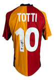 Francesco Totti Signed AS Roma Kappa Soccer Jersey BAS