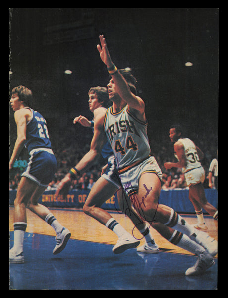 Kelly Tripucka Autographed Signed 8x11 Magazine Photo Notre Dame SKU #238009