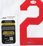 Micheal Sugar Ray Richardson Signed New Jersey Nets Jersey / JSA COA /4xAll Star