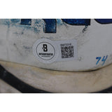 Bill Schultz Signed Game Used Reebok Sz 15 Cleat Left Foot Beckett 44721