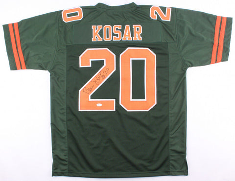 Bernie Kosar Signed Miami Hurricanes Jersey (JSA COA) National Champion (1983)