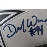 Demarcus Ware Autographed Dallas Cowboys F/S Rave Helmet Beckett Witness 56365